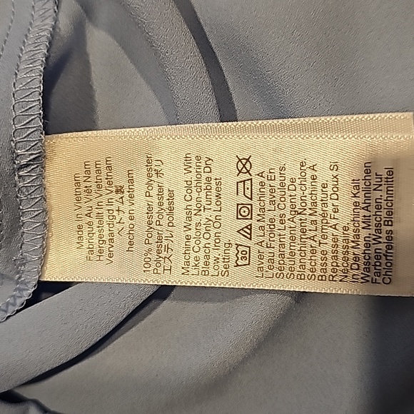 J. Crew blue blouse sz M - Picture 5 of 11